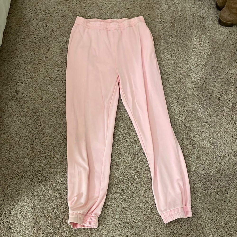 Pink joggers
